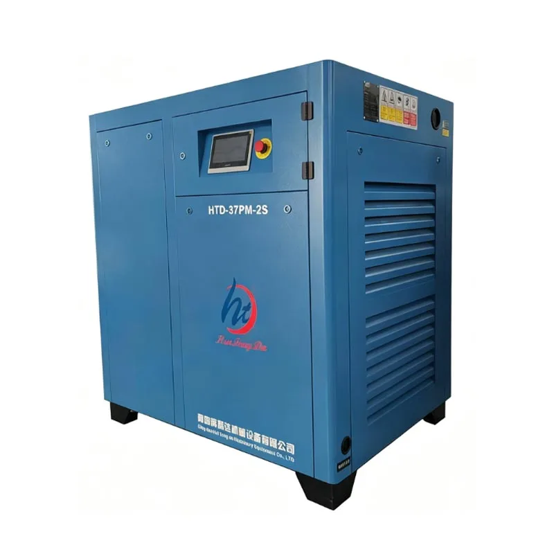 10 HP Двостепен воздушен компресор со завртки
