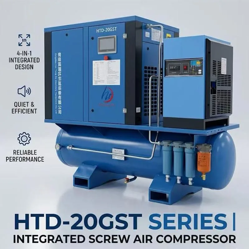 Воздушен компресор 4-во-1 15KW 16 бари